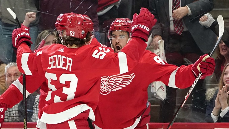 Les Red Wings de Detroit suscitent l'enthousiasme chez les anciens fans